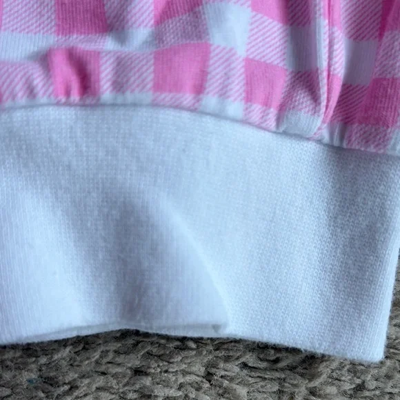 Classic Whimsy Bunny Pink Check PJs - Picture 7 of 7